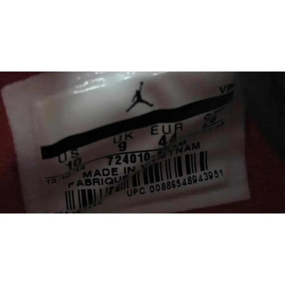 Mens Nike Air Jordan Eclipse University Red White Black Shoes 724010-601 Size 10